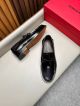 Ferragamo Black Business Leather Shoes 042807 (3)_th.jpg